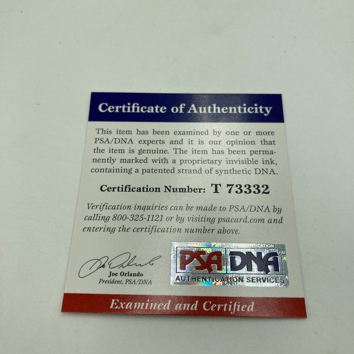 Tim Raines Signed Official 1996 World Series Baseball PSA DNA COA