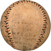 Honus Wagner 1915 Pittsburgh Pirates Team Signed National League Baseball JSA