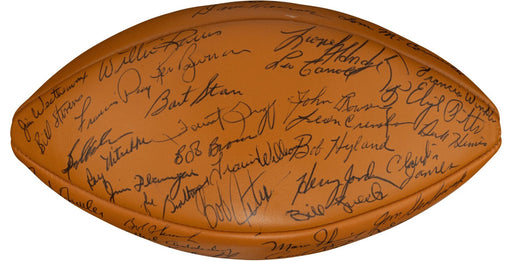 Beautiful 1968 Green Bay Packers Team Signed Football Bart Starr PSA DNA & BAS