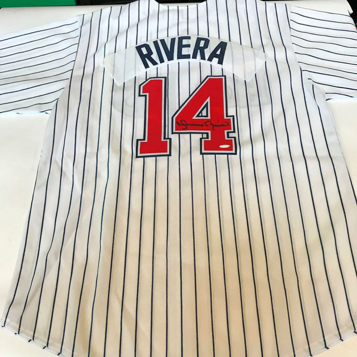 Rare Mariano Rivera Signed Greensboro Hornets Minor League Jersey Steiner COA