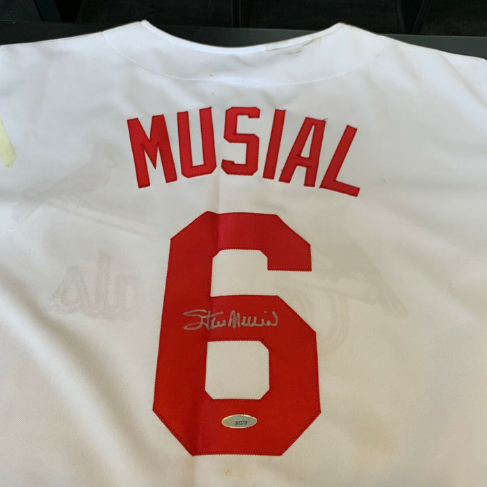 Stan Musial Signed St. Louis Cardinals Jersey With JSA COA