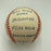 Frank Robinson Signed Heavily Inscribed Career STAT Baseball Reggie Jackson COA