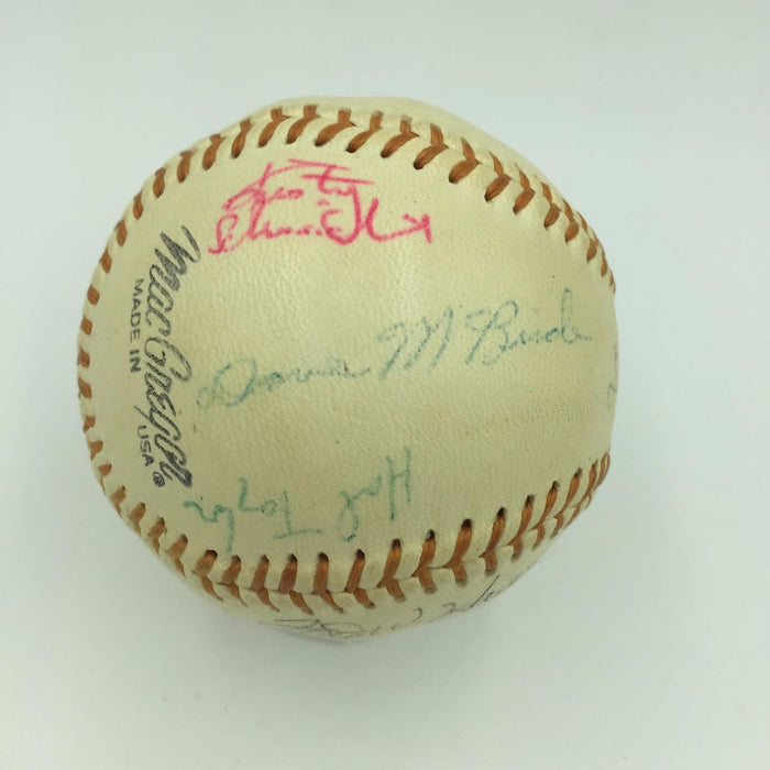 Rare 1970 Apollo And Gemini Astronauts Multi Signed Baseball With JSA COA