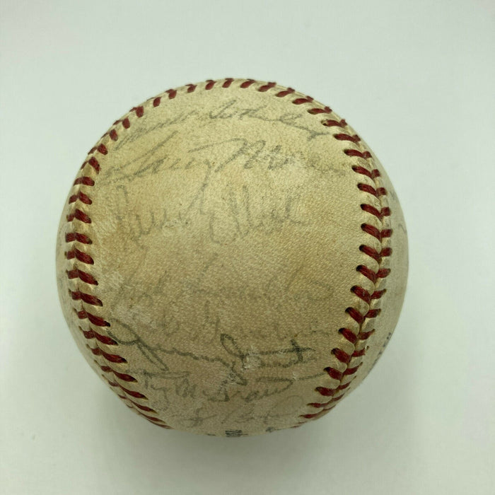 1966 New York Mets Team Signed National League Baseball