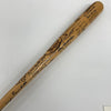 Willie Mays Hank Aaron Negro League Legends Signed Baseball Bat 65 Sigs JSA