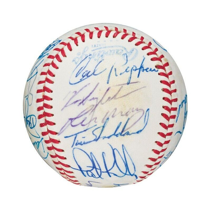 1979 Baltimore Orioles American League Champs Team Signed Baseball PSA DNA COA