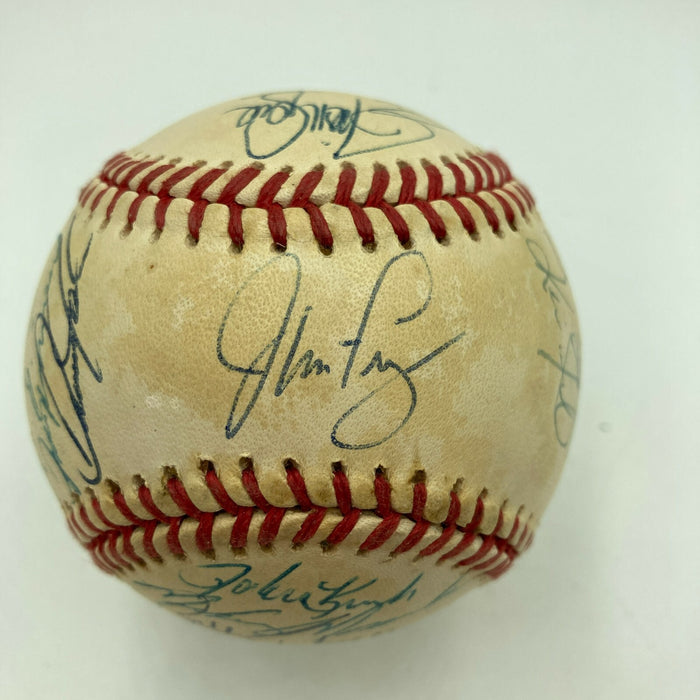 1990's Philadelphia Phillies Team Signed Official National League Baseball