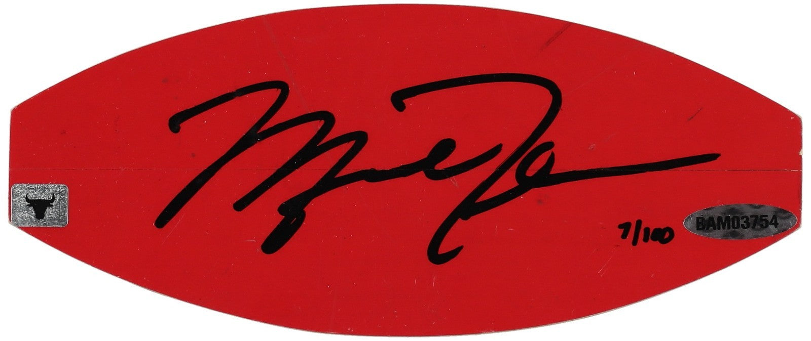 Beautiful Michael Jordan Signed Bulls Game Used Floor Display UDA PSA & GOAT COA