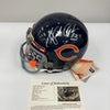 Walter Payton Signed Riddell Authentic Chicago Bears Full Size Helmet JSA COA