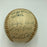 1947 New York Yankees World Series Champs Team Signed Baseball JSA COA