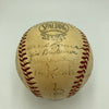 1951 Yankees World Series Champs Team Signed Baseball Mickey Mantle Rookie BAS