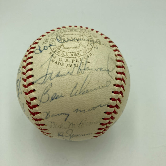 Gil Hodges Sweet Spot 1965 Washington Senators Team Signed AL Baseball JSA COA