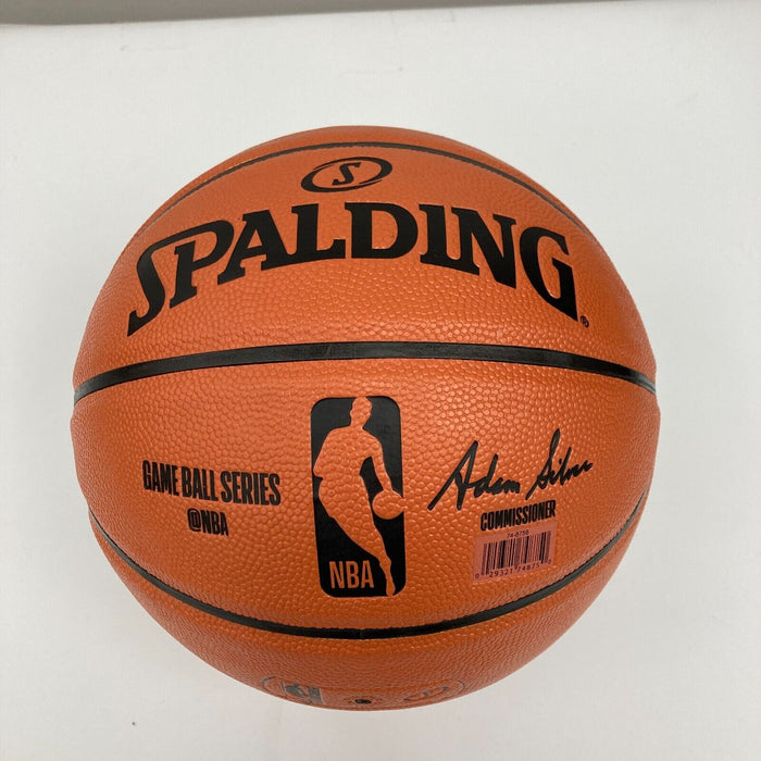 Trae Young Signed Official Spalding NBA Game Basketball Panini COA