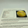 Bob Dylan Single Signed American League Baseball JSA COA RARE