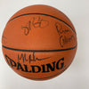 Ray Allen 1999 Milwaukee Bucks Team Signed Spalding NBA Game Basketball JSA