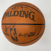 2011 Phoenix Suns VS Boston Celtics Team Signed Game Used Basketball JSA COA