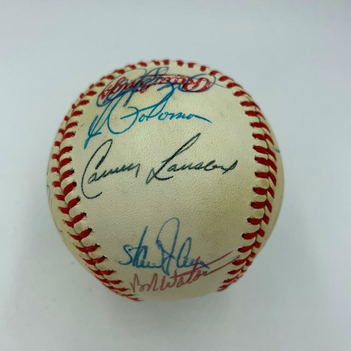 1989 Oakland A's Athletics World Series Champs Team Signed WS Baseball PSA DNA