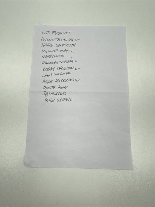 Willie Mays Willie Mccovey San Francisco Giants Legends Signed Jersey Framed JSA