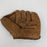 Eddie Mathews Signed 1950's Game Model Baseball Glove JSA COA