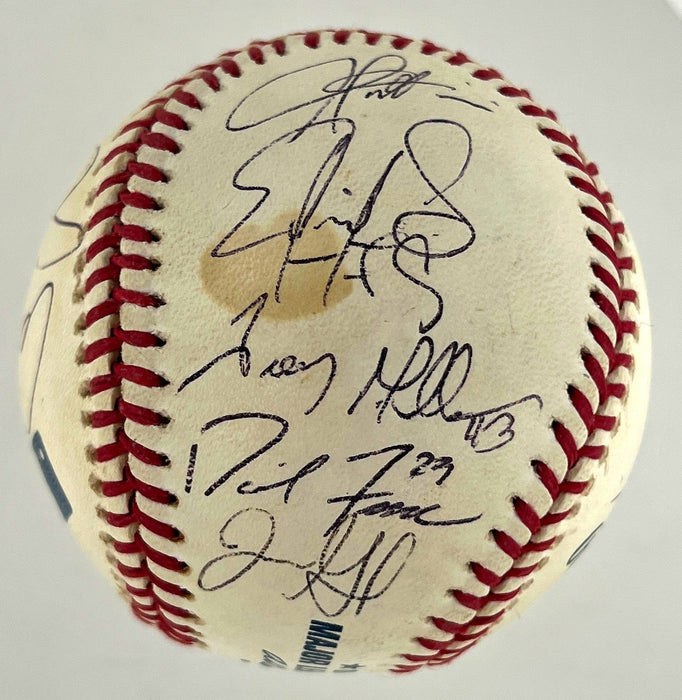2011 St. Louis Cardinals World Series Champs Team Signed Baseball Beckett COA