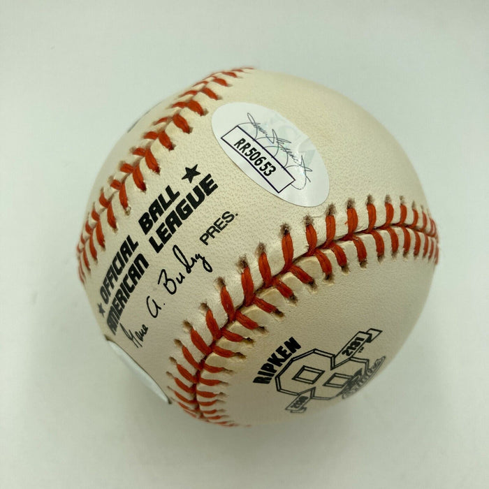 Cal Ripken Jr. Signed Official 2131 Game Streak Baseball With JSA COA