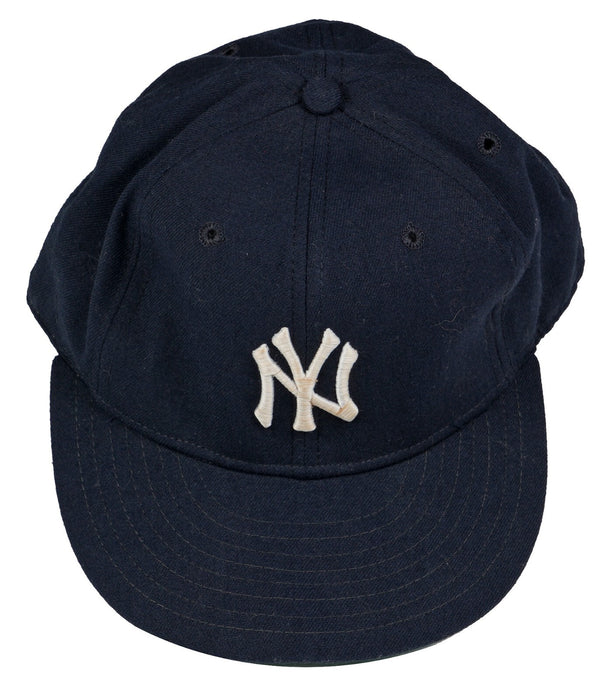 Mickey Mantle & Roger Maris Signed 1960's Game Used Baseball Hat Cap PSA DNA COA