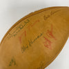 Jim Brown Pre Rookie 1956 College All American Team Signed Football JSA COA