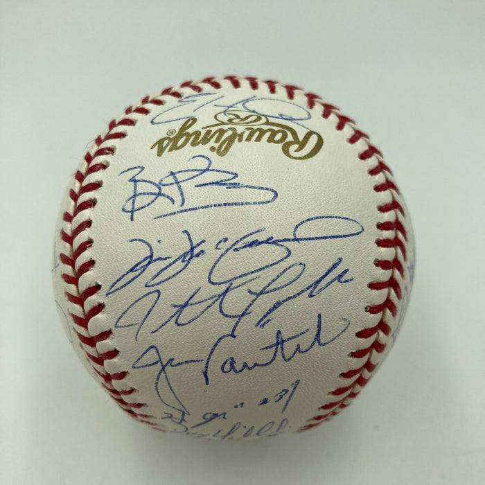 2007 Boston Red Sox World Series Champs Team Signed Baseball MLB Certified