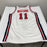 1992 Karl Malone Signed Game Issued Team USA Olympics Jersey MEARS COA & JSA
