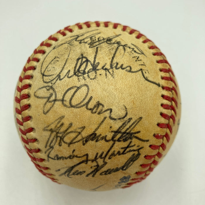 1988 Los Angeles Dodgers World Series Champs Team Signed Baseball JSA COA
