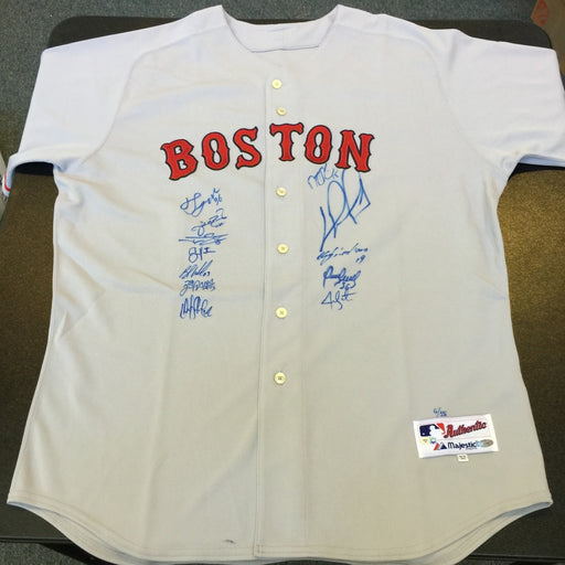 2013 Boston Red Sox World Series Champs Team Signed David Ortiz Jersey Steiner