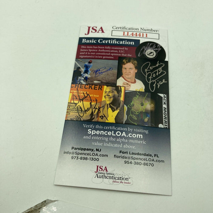 David Arquette & Charles Grodin Signed Autographed Baseball With JSA COA