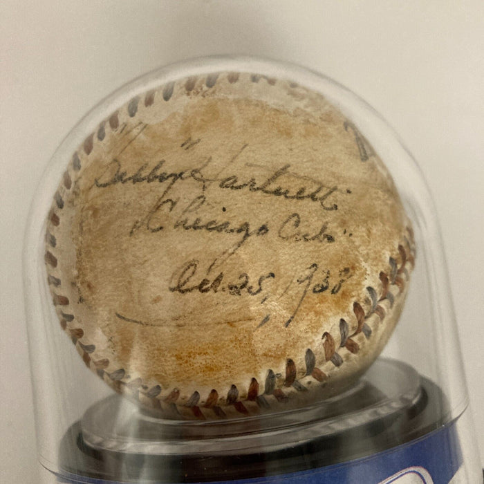 Gabby Hartnett Single Signed 1938 Official League Baseball BGS Beckett Authentic