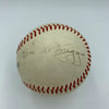 Joe Dimaggio Vince Dimaggio & Dom Dimaggio 3 Brothers Signed Baseball Beckett