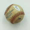 Austin Meadows Pre Rookie Signed Game Used Minor League Baseball With JSA