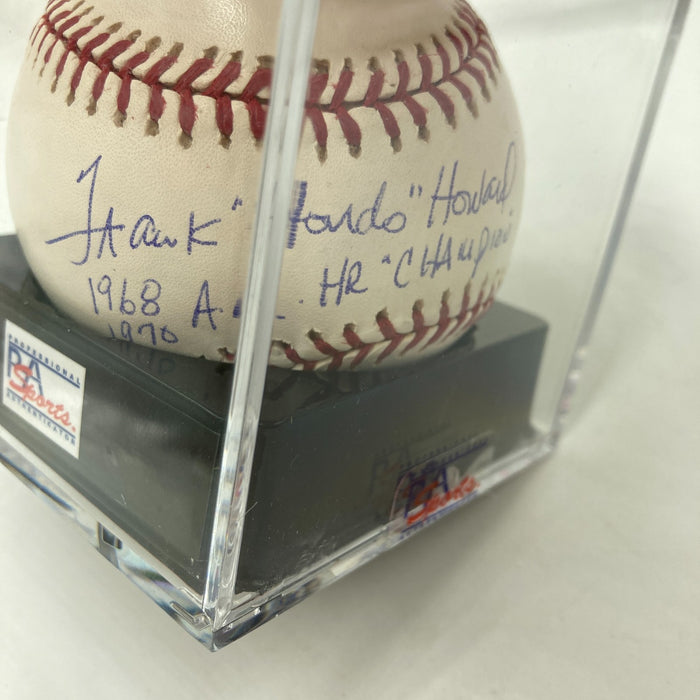 Frank Howard Signed Major League Baseball PSA DNA Graded 10 GEM MINT