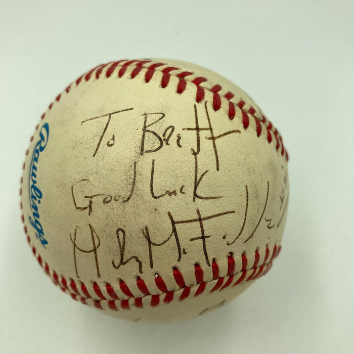 Sylvia Miles Tova Borgnine Multi Signed Baseball Movie Stars