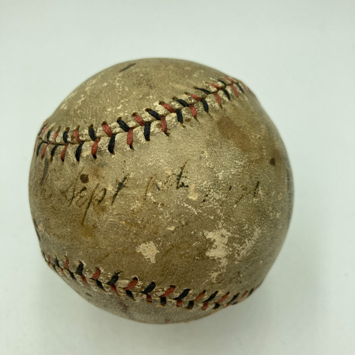 Babe Ruth 1920 Single Signed Official Game Baseball PSA DNA COA