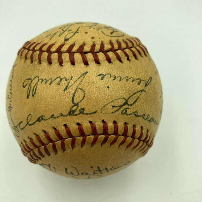 1947 Chicago Cubs Team Signed National League Baseball JSA COA