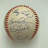 1986 New York Mets World Series Champs Team Signed W.S. Baseball JSA COA