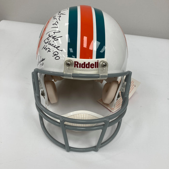 1972 Miami Dolphins Super Bowl Champs Multi Signed Full Size Helmet Steiner COA
