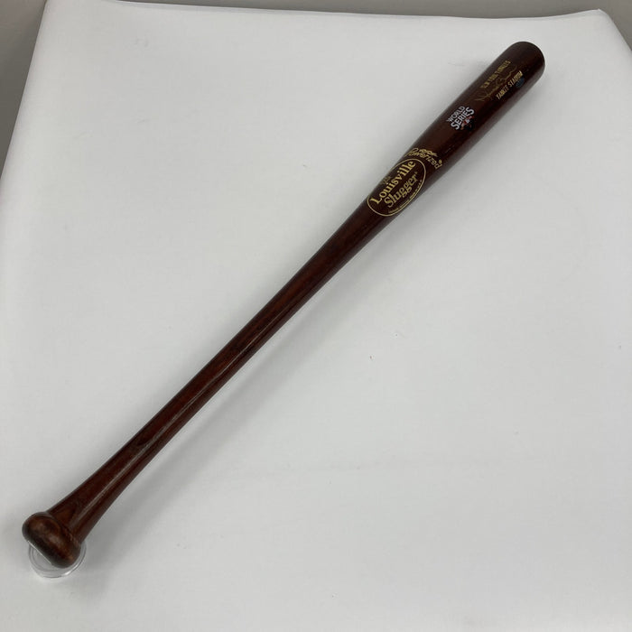 Mariano Rivera Signed 2009 World Series Louisville Slugger Baseball Bat JSA COA
