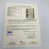 The Finest 1957 Milwaukee Braves World Series Champs Team Signed Program JSA COA