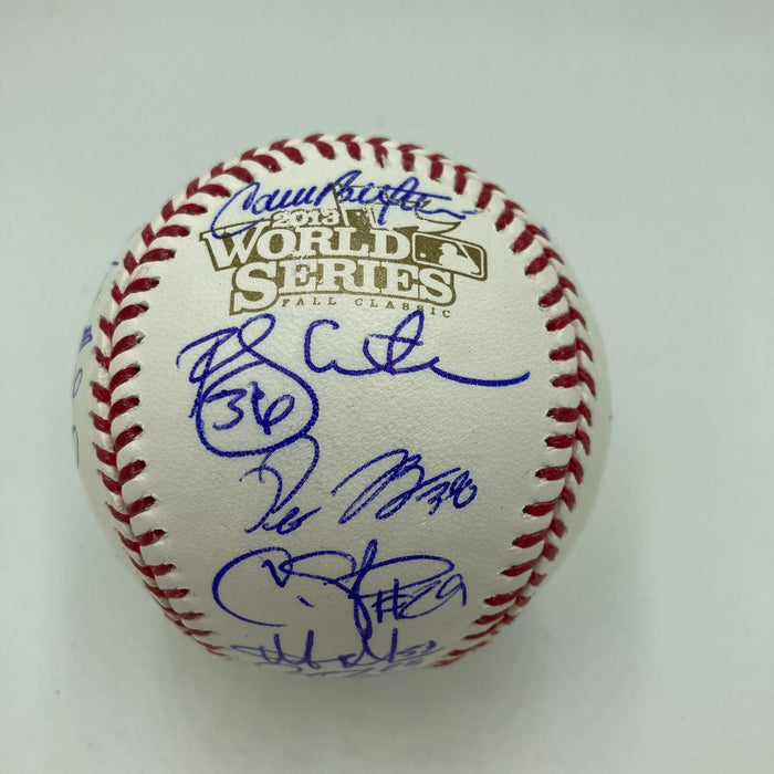 2013 Boston Red Sox & St. Louis Cardinals Signed World Series Baseball JSA COA