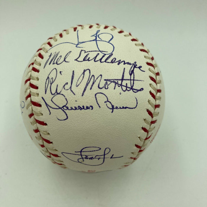 Derek Jeter Mariano Rivera Ichiro Signed All Star Game Signed Baseball Steiner