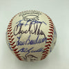 Chicago Cubs & White Sox Legends Signed Baseball Ernie Banks Nellie Fox JSA COA