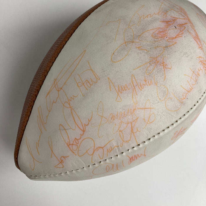 Walter Payton 1977 NFL Pro Bowl NFC Team Signed Football JSA COA