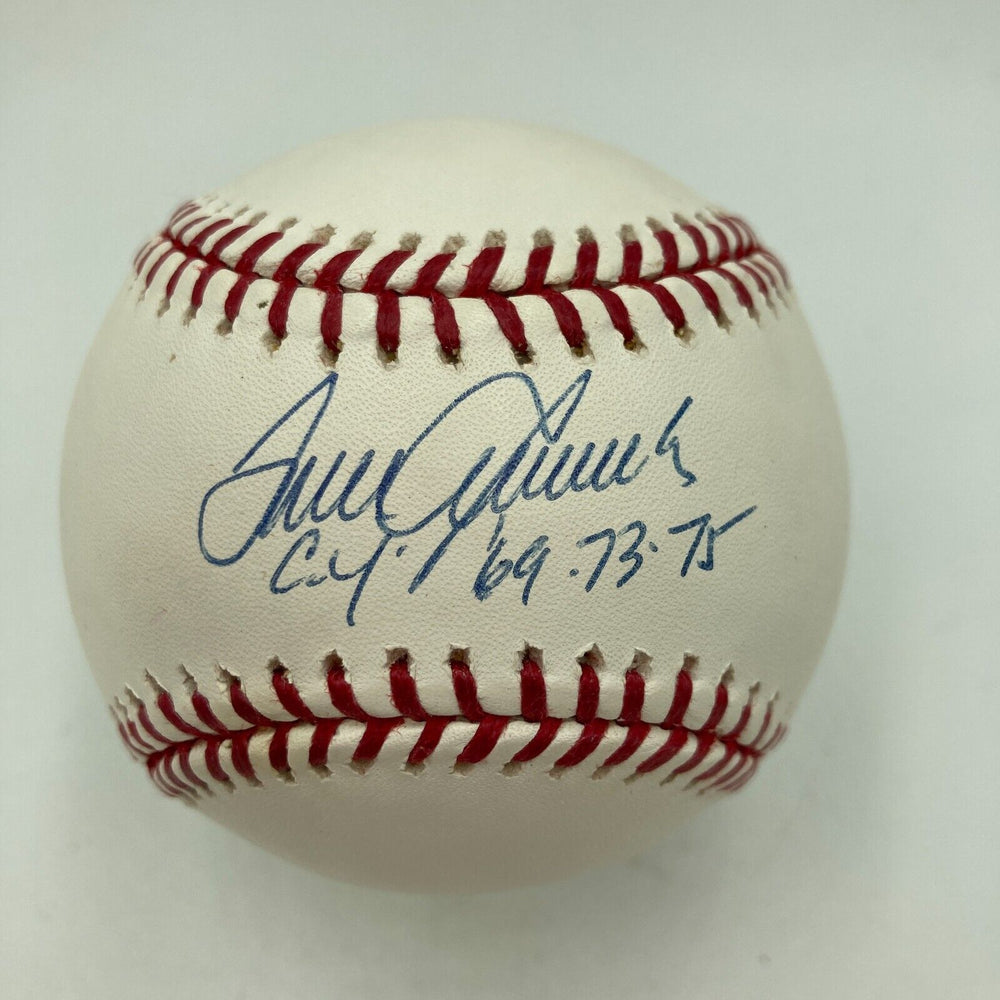 Tom Seaver Cy Young 1969, 1973, 1975 Signed Baseball MLB Authentic Hologram