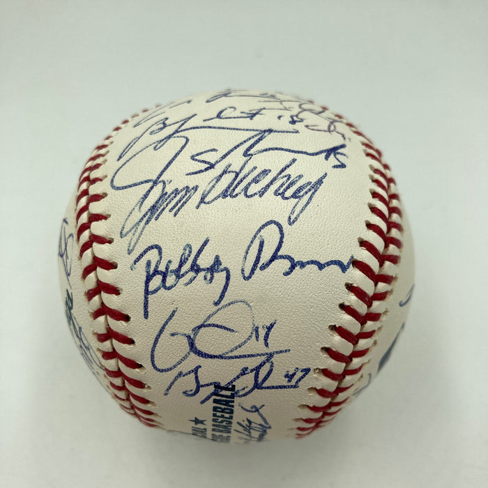 2007 Tampa Bay Devil Rays Team Signed Baseball 30 Sigs MLB Authenticated Holo