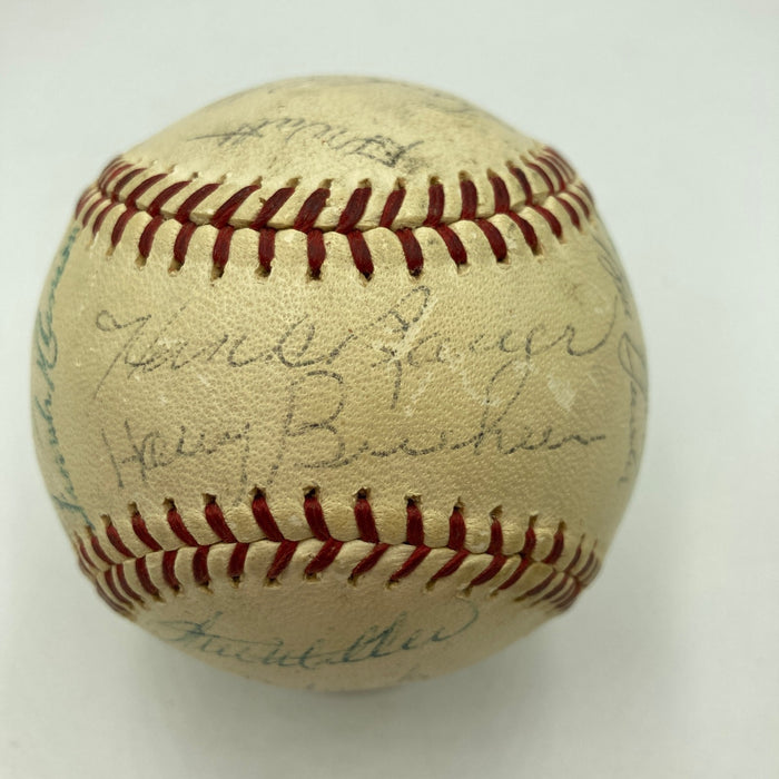 1966 Baltimore Orioles World Series Champs Team Signed AL Baseball JSA COA